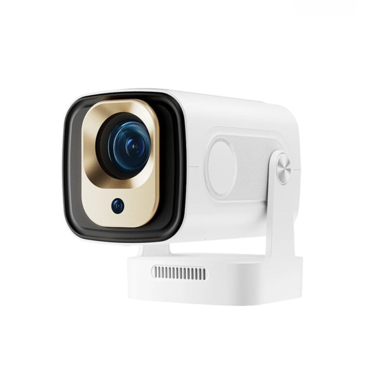 PixelNova Pro – Smart Bärbar Projektor med WiFi och Bluetooth – Uppgraderad Version 2025